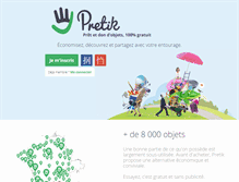 Tablet Screenshot of pretik.org
